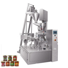 Aspetic filling machine for fruit paste processing plant